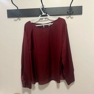 Ava & Viv Boat Neck Blouse - 2X